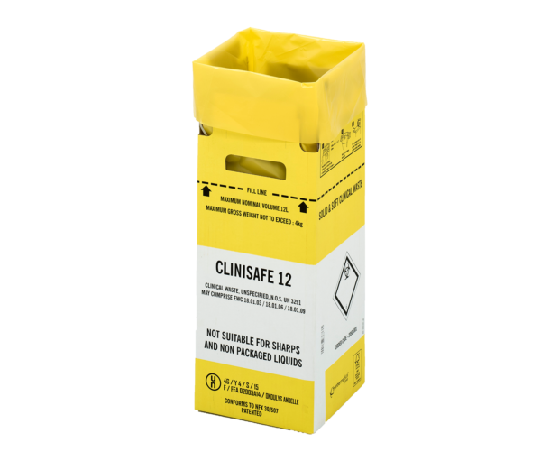 Clinisafe 12 Litre Cardboard Carton