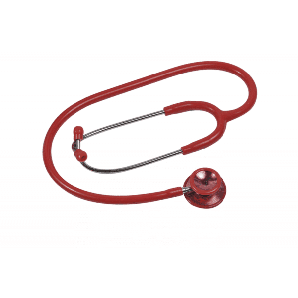 Ideal Stethoscope double head red