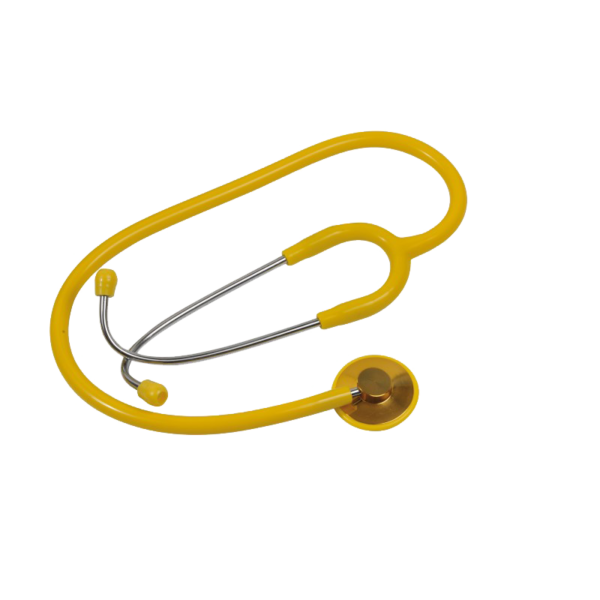Ideal stethoscope Single Head, Yellow
