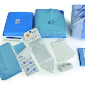 Disposable Sterile Arthroscopy Pack With Pouch