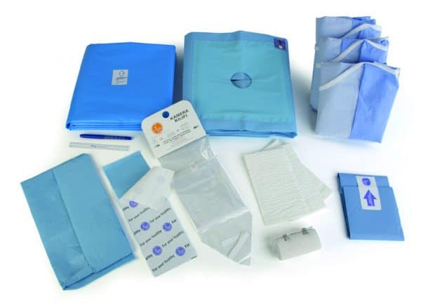 Disposable Sterile Arthroscopy Pack With Pouch