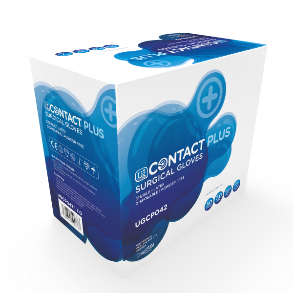 Unigloves Contact Plus Surgical Gloves